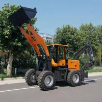 A roda 4 articulou o carregador Mini And Excavator do Backhoe 2500kg