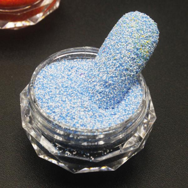 Drewing Nail Crystal Diamond Powder and Tweed Powder Delicate Rose Sea Salt Fingernail Mixed with Polarizing Powder