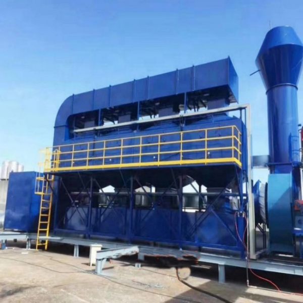 Industrial VOCs Filtration And Waste Gas Treatment System For Factory Emissions Control