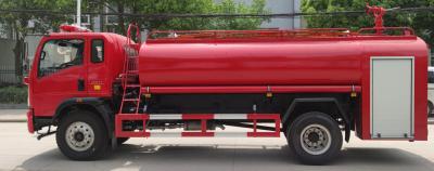 Carro de bombeiros tanque de água HOWO 8000L 118kw 6 rodas multiuso