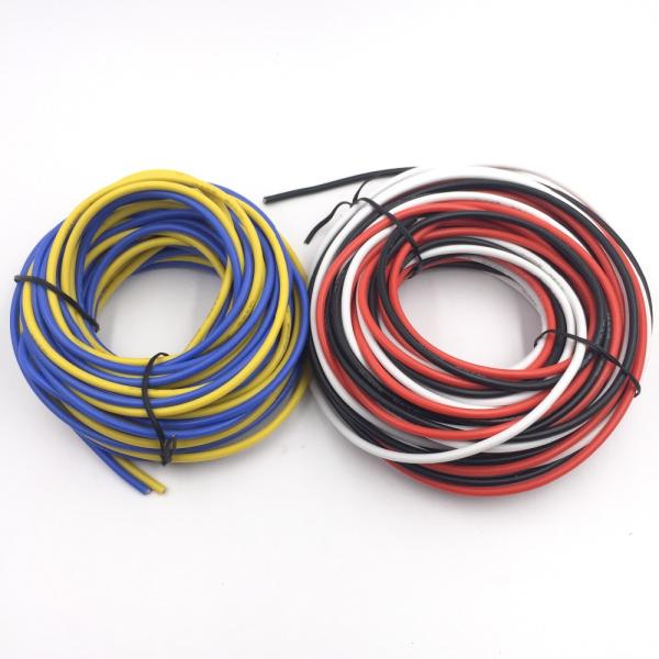 7AWG Silicone Rubber Insulated Wire 600V Tinned Copper 7.2mm OD