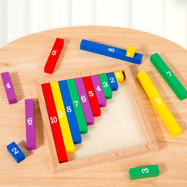 Montessori Mathematics Math Teaching Aids Kids Preschool Education Toys Wooden Math Learning Toys