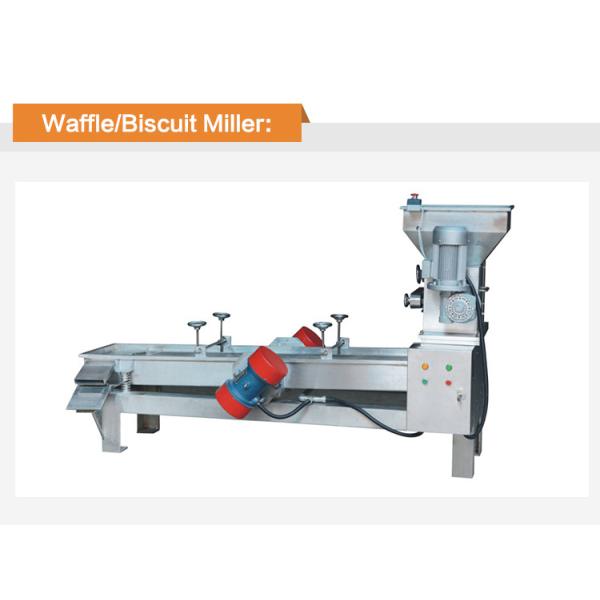 Grinder de arroz crisp de galletas tamaño personalizado / acero inoxidable / accesorios para la línea de producción