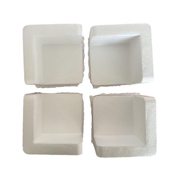 Protéger les coins en mousse EPS produits électroniques sur mesure, portes et fenêtres, tables et chaises et autres produits fragiles Protection contre les collisions sous angle droit pendant le transport