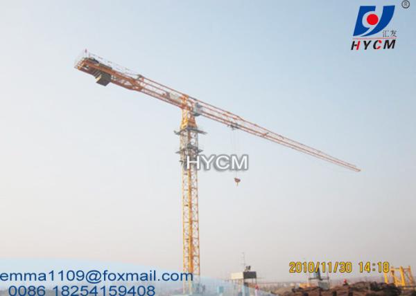 8tons PT5515 Power Cable Tower Crane Quotes Lift Building Materials