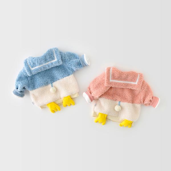10kg Baby Middle Duck Feet Childrens Padded Waterproof Coat And Windproof Jacket