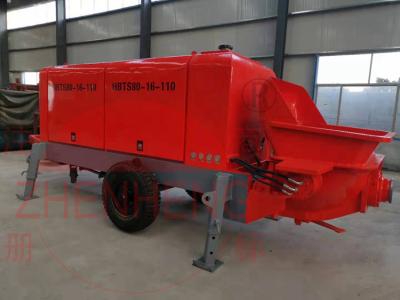 High Maintainability Cement Pump Truck , User Friendly Concrete Pump Trailer