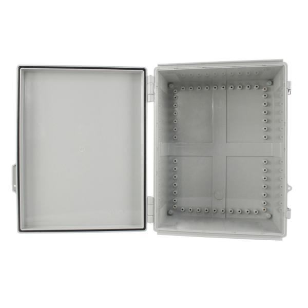 450x350x200mm / 17.71x13.78x7.87 Large Hinged Plastic Encosure With Latch Lock and Key