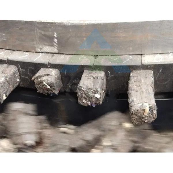 RDF Briquette Press Machine for Waste Textile and Cardboard