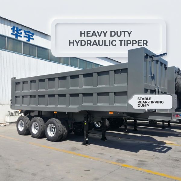 Black Triple-Axle Semi-Dump Trucks: Highlighting Their Top Performance Advantages