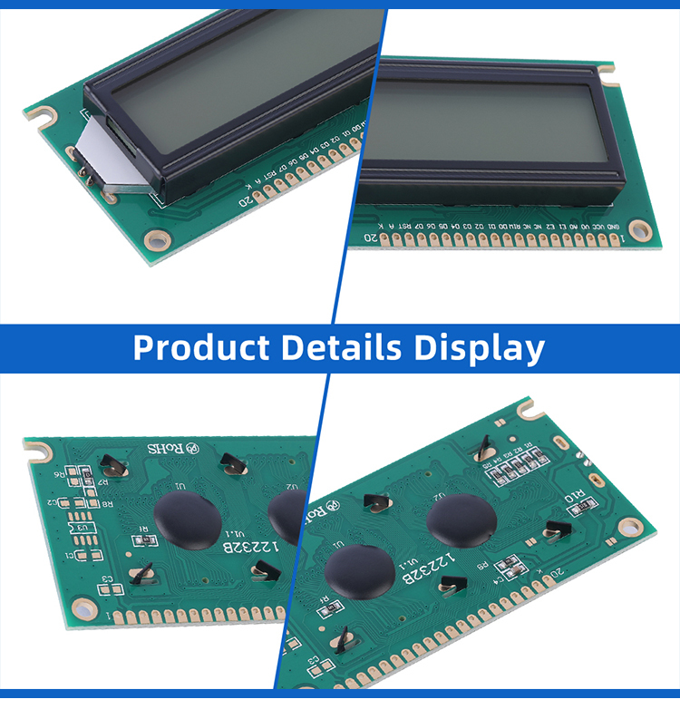 Grey Film 12232B LCD Screen High Brightness Screen 122*32 InduStrial Computer InduStrial Display Screen