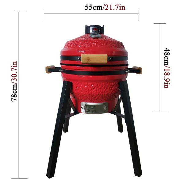 Kimstone Bbq Grill Manufacturer  Portable Kamado Bbq Smoker Bbq Charcoal Grill Barbecue Machine