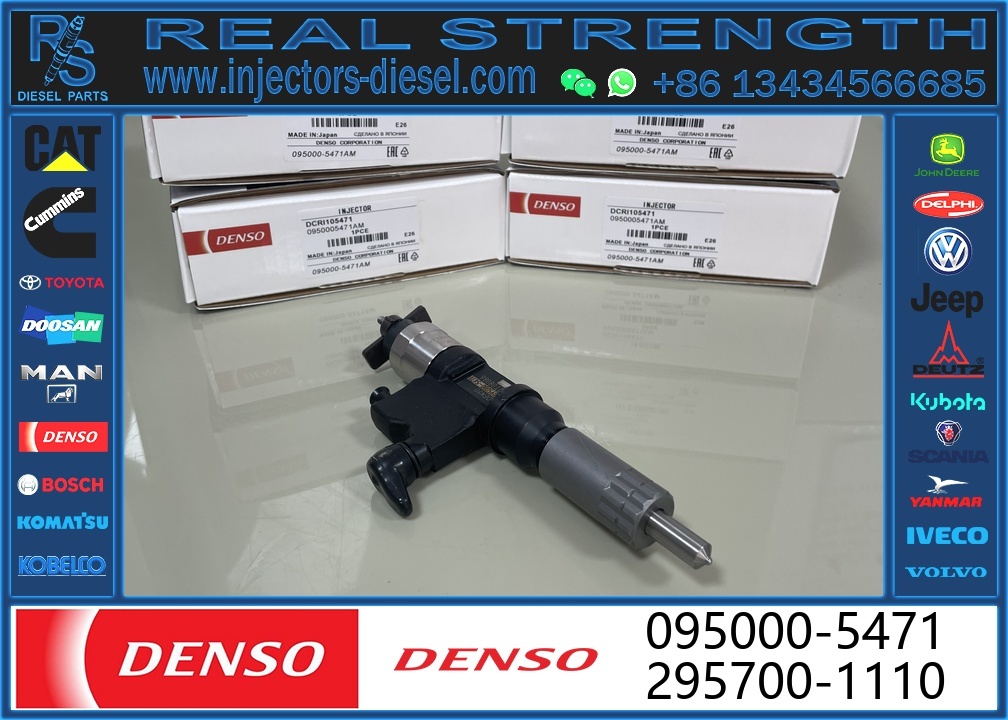095000-0640 Fuel Injector 095000-0640 8-98280697-0 095000-5471 095000-0660 for ISUZU 4HK1 6HK1 Diesel Engine Injection Valve