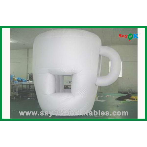 Taza de café inflable de la publicidad al aire libre para la venta
