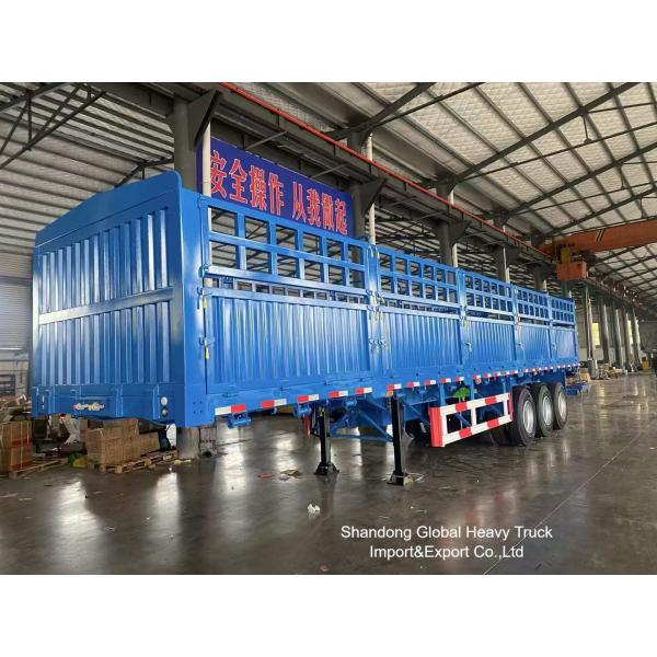 3 Axle 60 Ton Fence Semi Trailer for Livestock Transport
