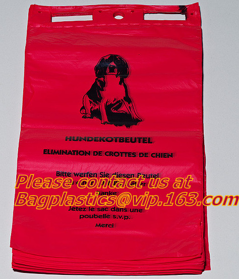 Earth-Friendly Biodegradable Dog Waste Poop Bags Guaranteed Leak-Proof, Great For Backyard Pickups