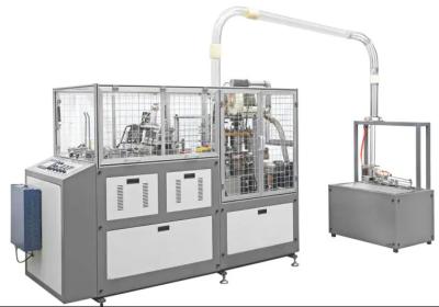 Máquina totalmente automático de alta velocidade 380V/220V do copo de papel