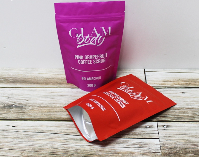 Child Proof Ziplock Aluminized Compound Packaging Bag For Food