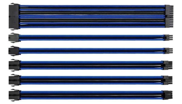 Cotton Nylon Sleeved PSU Extension Cables  PSU ATX 24Pin/ 8Pin PCI-e to 6+2Pin /8Pin EPS To 4+4Pin/6Pin PCI-E