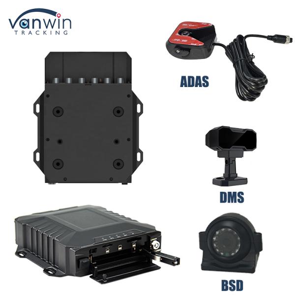 8CH 1080P Ai HDD Mobile DVR Real Time Monitoring And Tracking 4G Ai Adas DMS MDVR CCTV System