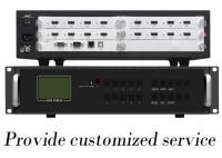 8 em 8 desfigure para fora o controlador video 3x3 1x2 1x3 2x1 3x1 2x2 da parede de 4k HDMI LCD