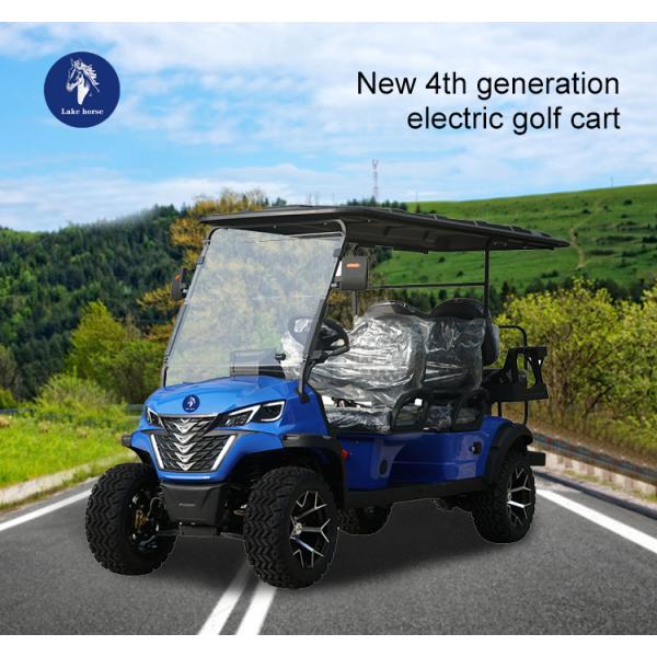 GCC 8 Passenger Golf Cart Standing Postion of Tail Caddie Equipped