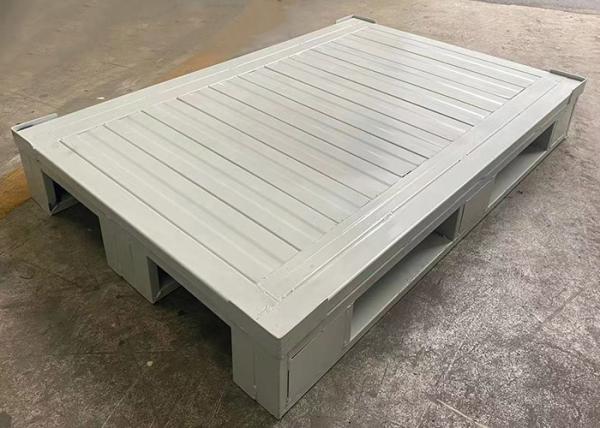 Pálete de aço ondulada 1200x800 da chapa metálica da pálete do derramamento