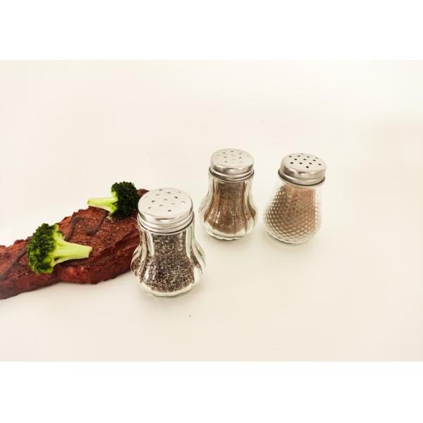 Стеклянный бутылочек приправы шейкер на заказ Соль и перец шейкер 25г