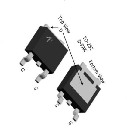 Halogen Free Mosfet Power Transistor For DC-DC Converters / Motor Control