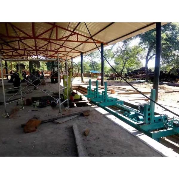 Машина пилы Woodworking лесопилки 1500mm диапазона журнала CNC вертикальная