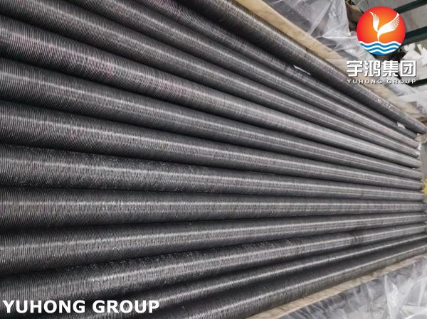 ASTM A179/ ASME SA179 Carbon Steel L Type Fin Tubes With Al1060 Aluminium Strip