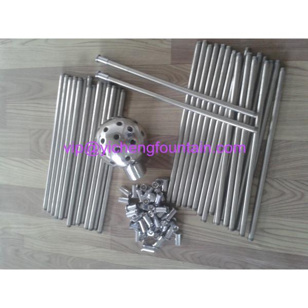 Dandelion Sphere Water Fountain Nozzle 1.5 Inch - 3 Inch Water Fountain Spray Heads