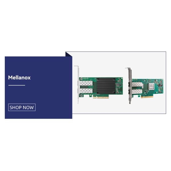 ConnectX-7 100GbE Ethernet Network Card with PCIe 5 Interface and Low Latency 0.8 for AI Cloud Computing HPC