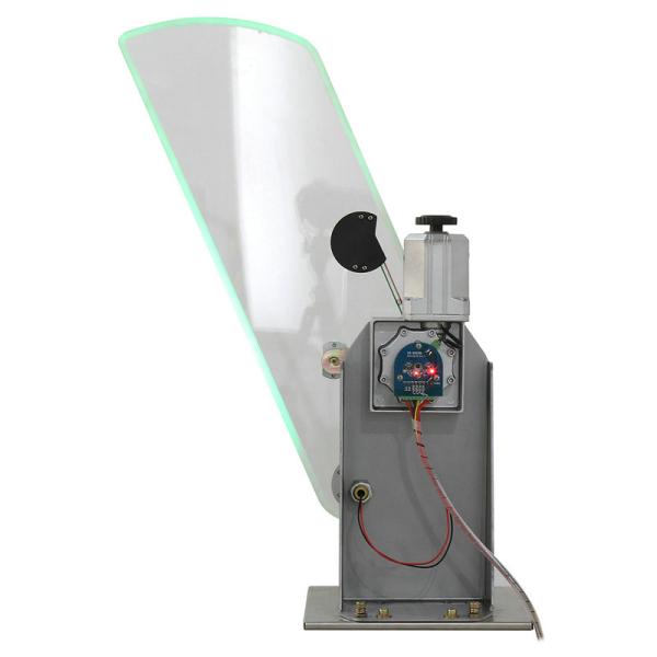 110V/220V Stainless Steel Flap barrier Gate with Anti-tailing Function For Metro Stations