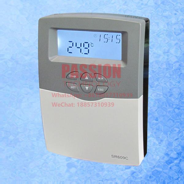 Controlador inteligente de SR609C para o aquecedor de água térmico solar da pressão
