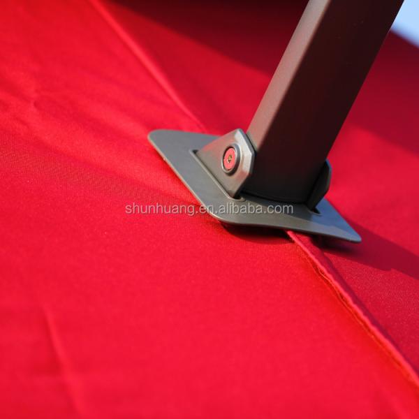 Polyester Fabric Beach Umbrella for Contemporary Design Style Patio Outdoor Furniture