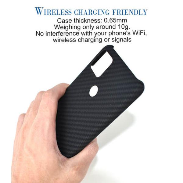 Случай пиксела 4a 5g Aramid Google предохранения от военного материального волокна углерода полный