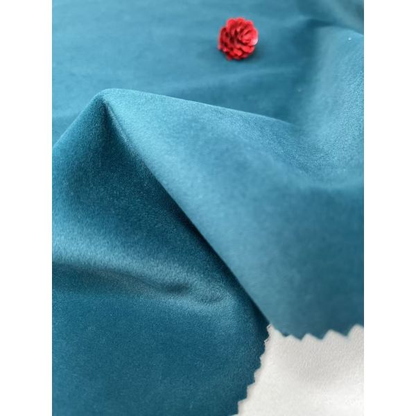 470GSM Mosha Velvet Sofa Fabric Fleece Backing Heavy Weight For Furniture 100%Polyester Knitted Velvet For Pillows