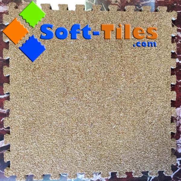 Cabelo curto 10mm esteiras grossas do assoalho de Eva Foam Carpet/poliéster