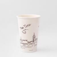 16oz 540ML Paper Cup Single Wall Pla Coated Paper Cup Customizable Logo