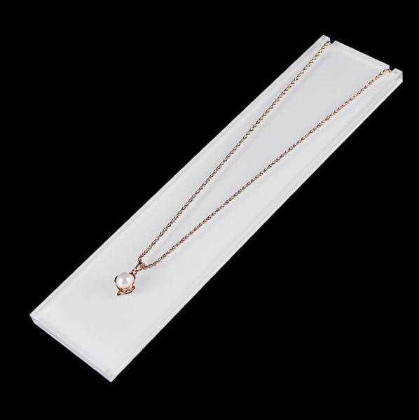 Cosmetic Rack Acrylic Display Stands Transparent For Necklaces And Chains