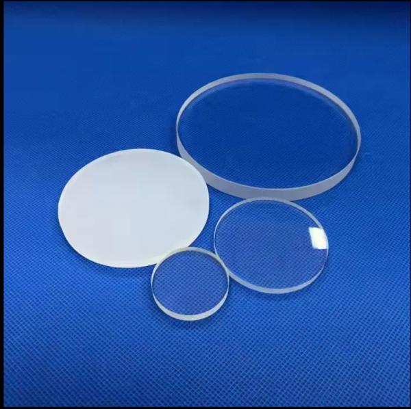Customized Heat Resistant Transparent Fused Silica Round Wafer Glass Quartz Plate