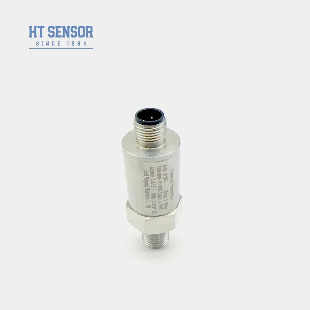 M12 Connector 4-20mA Cheap Level Transmitter Hydraulic Analog Fuel Oil Water Pressure Sensor Transmitter
