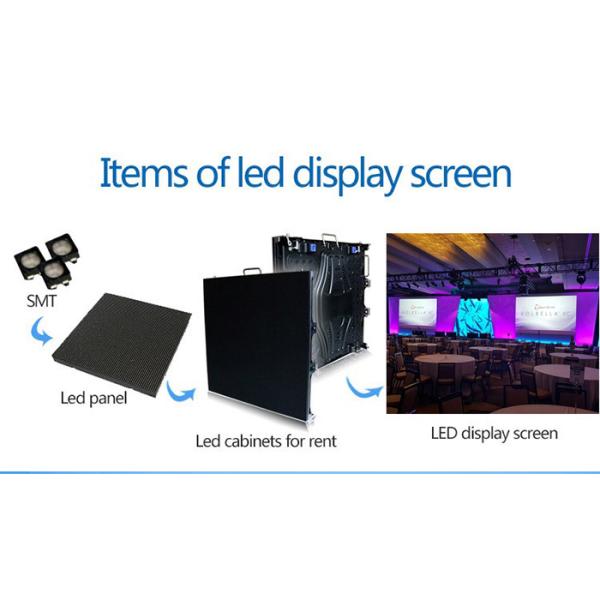500x1000mm Cabinet SMD2020 P4.81 Indoor Rental LED Screen