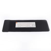 O carregador sem fio de carregamento sem fio do tapete do rato 10W estendeu o jogo macio Mousepad 2 em 1 esteira