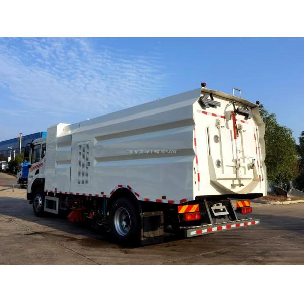 Dongfeng 4x2 Cuatro ruedas Dirección Mecánica Limpiador húmedo seco Diseño de carreteras Vacío de la calle Succión pura limpia Caminos camiones Vehículo