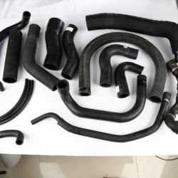 6.5mm High Pressure Coolant Hose Fluorosilicone , 90 Degree Intercooler Intake Hose