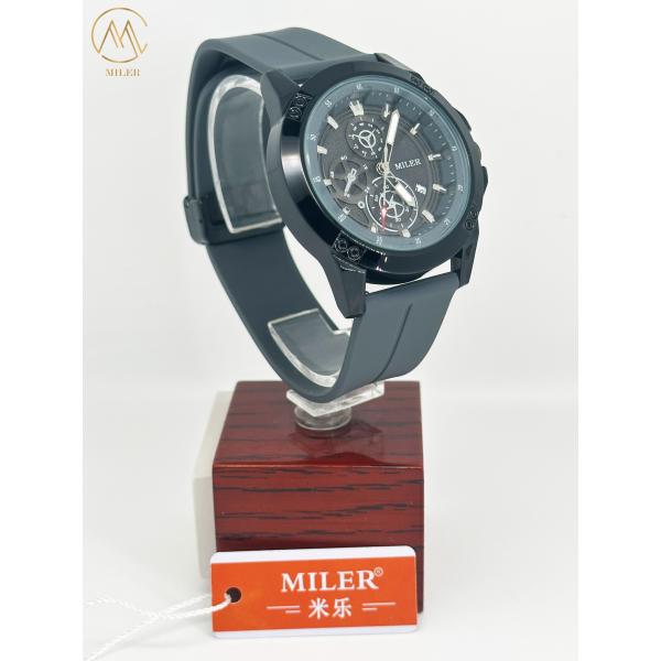 Custom Logo Minimalist Watch For Men Sport Silicone Waterproof Luminous Quartz Watches Mens Business Calendar Wrist Watches