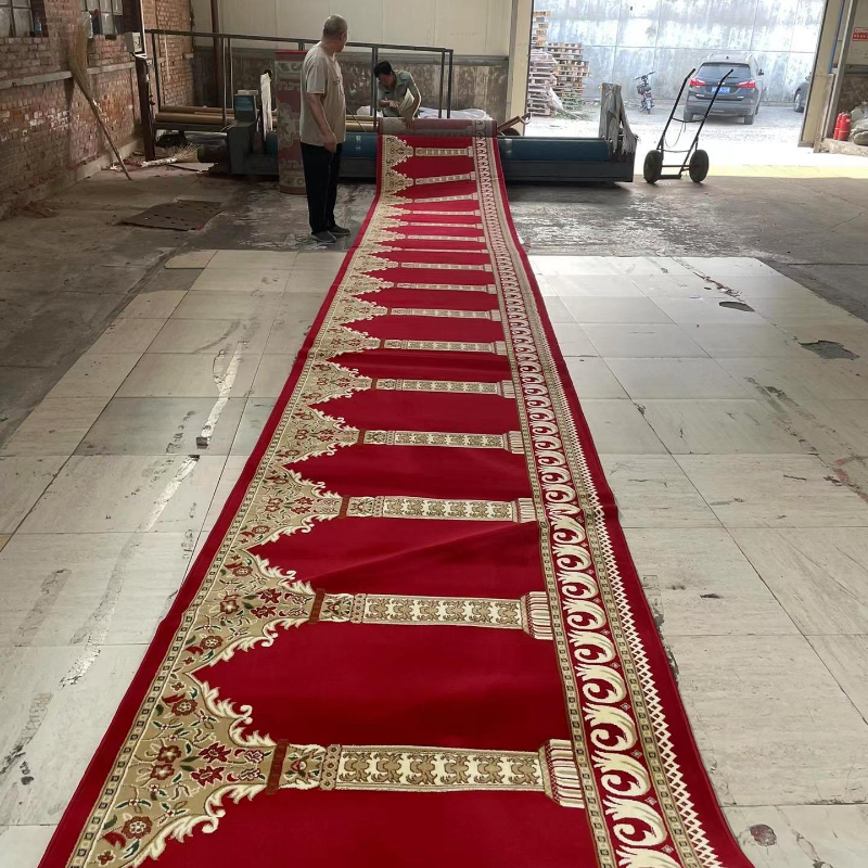 Wall to Wall Muslim Mosque Carpet Customized for Your Mosque's Needs and Style