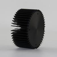 Le noir a plaqué le radiateur en aluminium expulsé, FM forgeant le radiateur rond